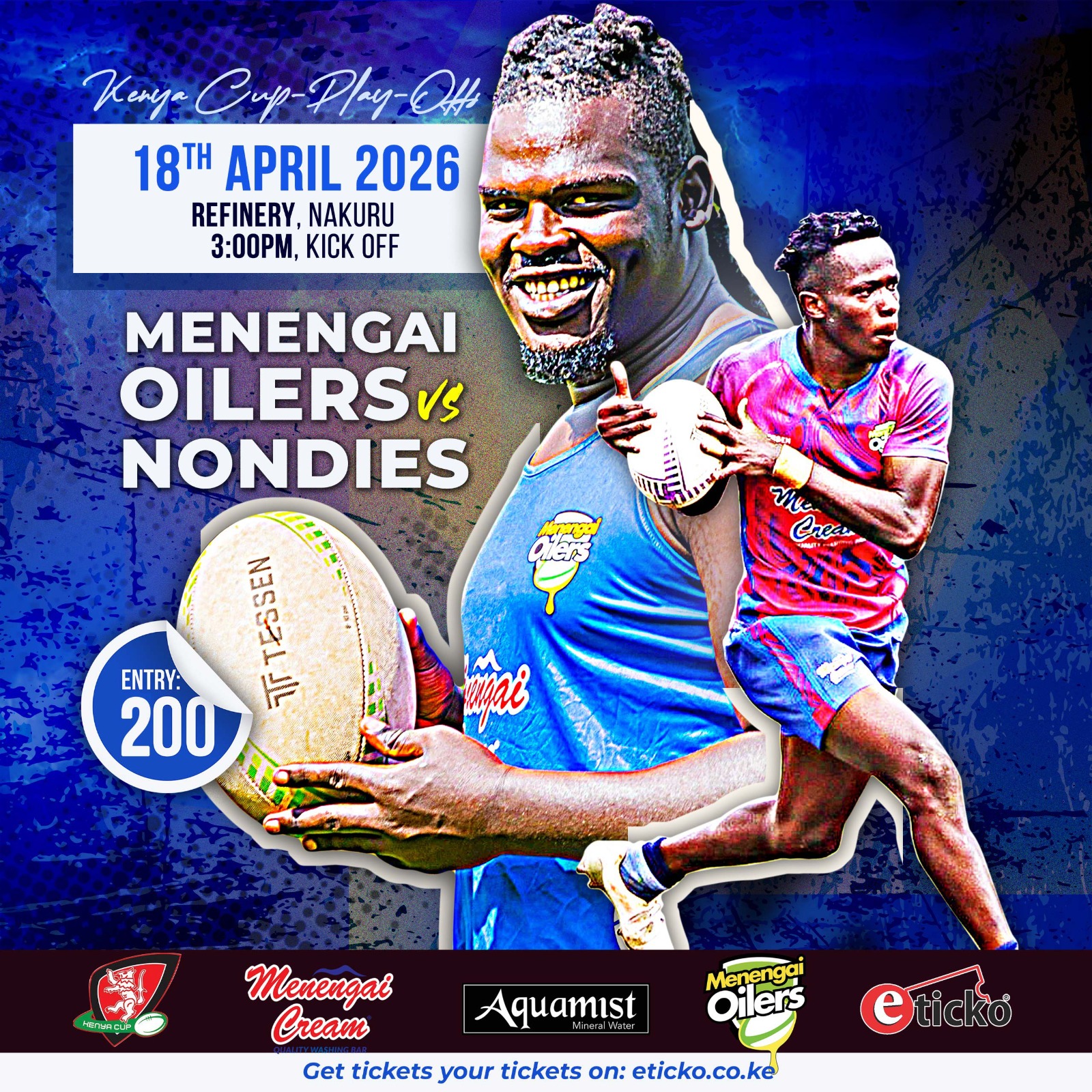 MENENGAI OILERS VS  NONDIES